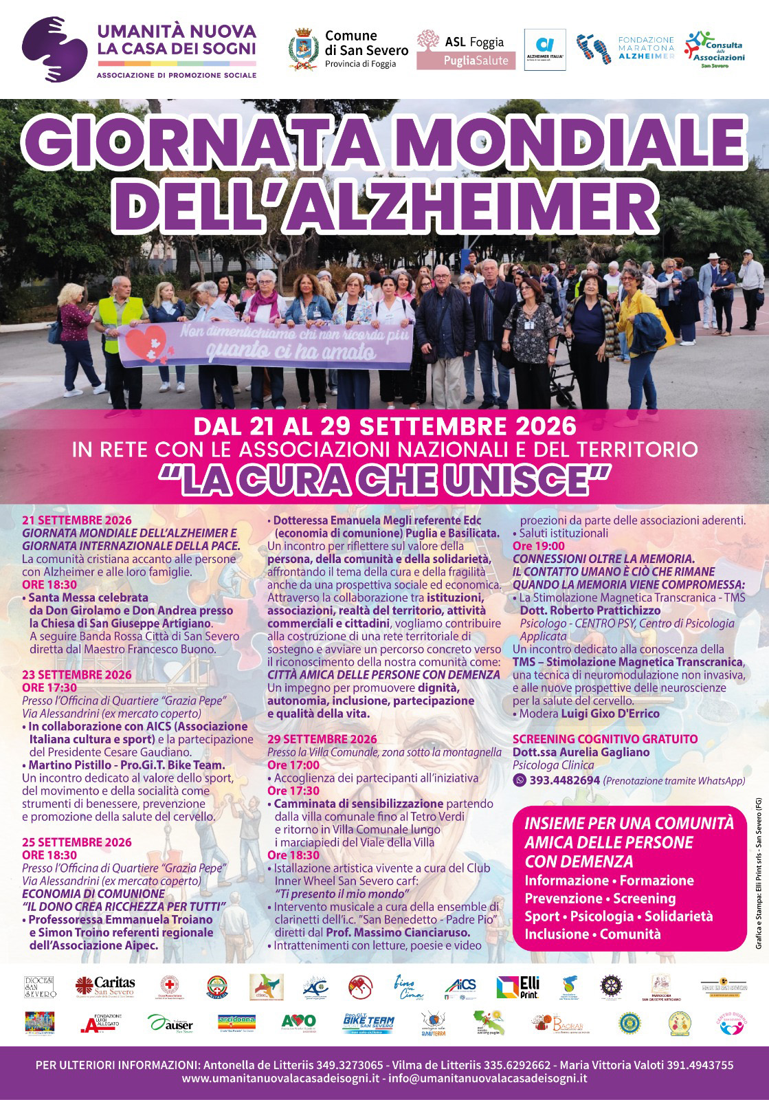 Giornata Mondiale dell'Alzheimer